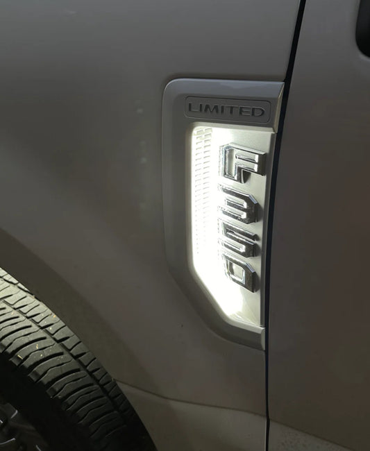 17-22 F250/F350 Fender Vent Badge Lights