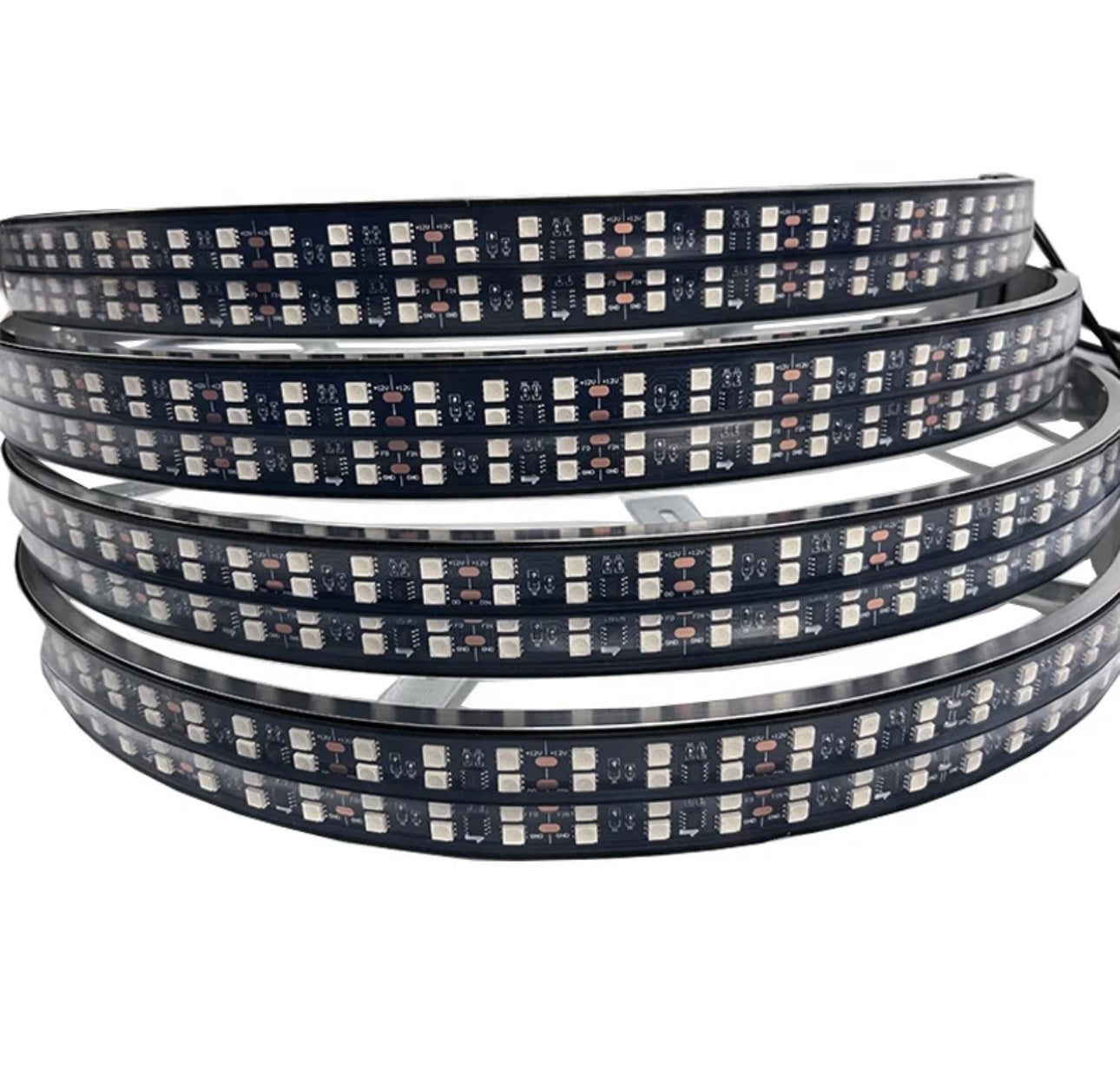 Quad Row RGB Dream Chasing Wheel Lights