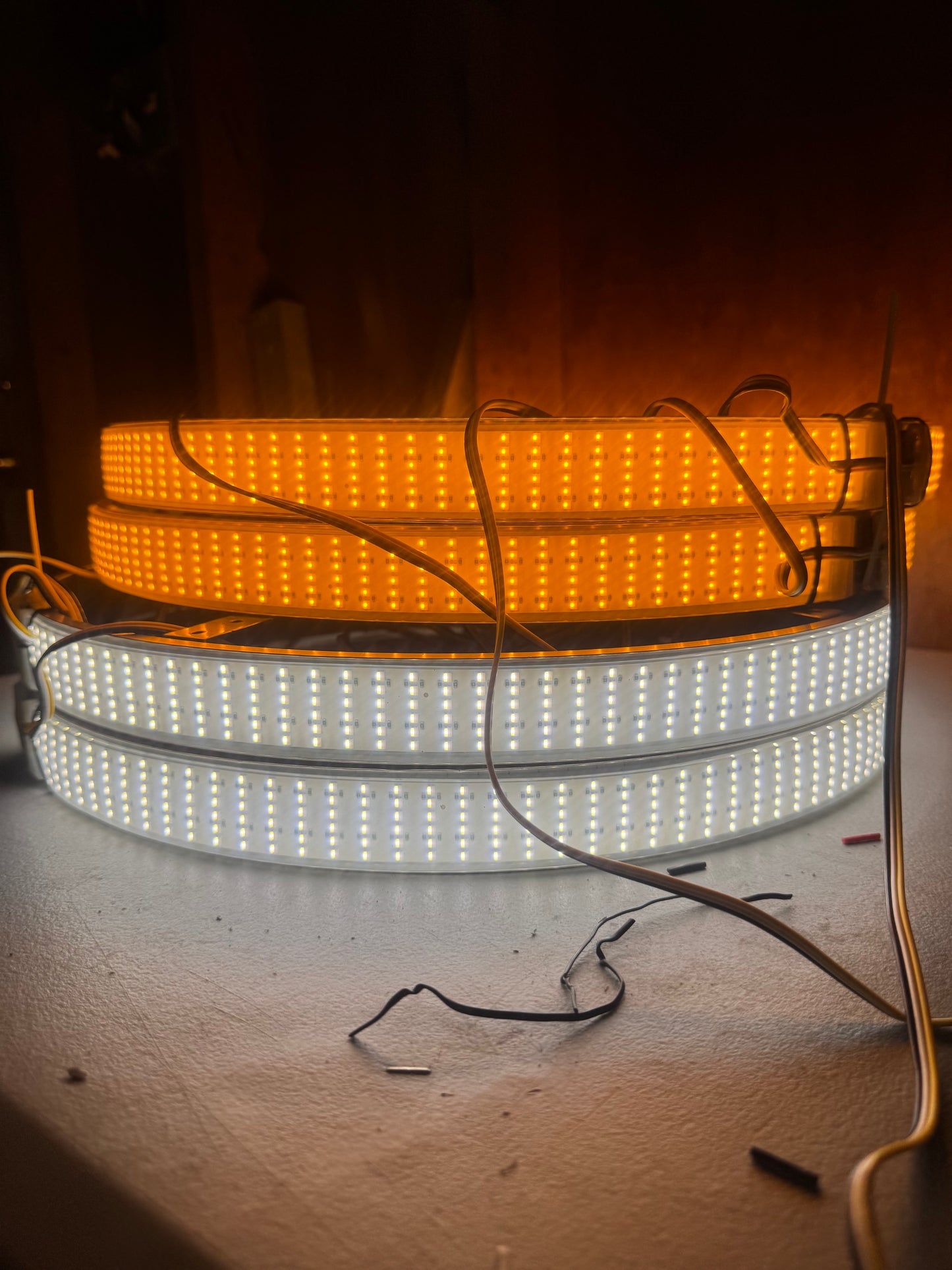 6 Row Switchback High Density Wheel Lights