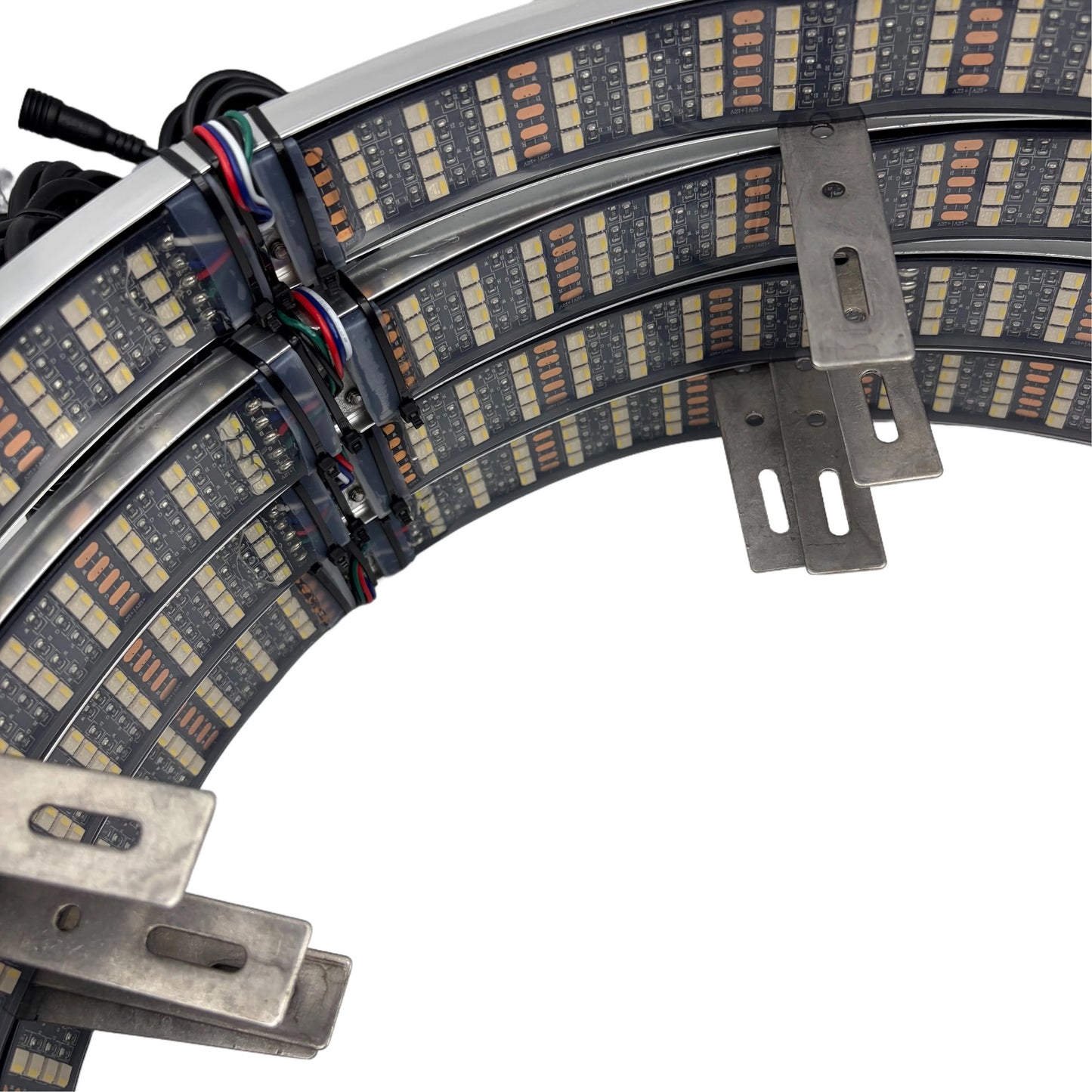 8 Row RGB+W wheel lights